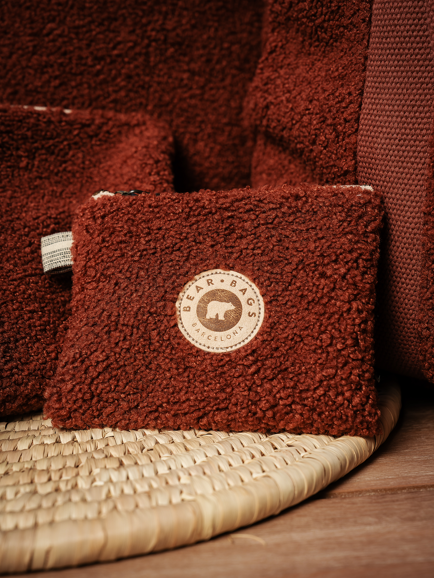 LITTLE BAG SHERPA RED (TALLA S)