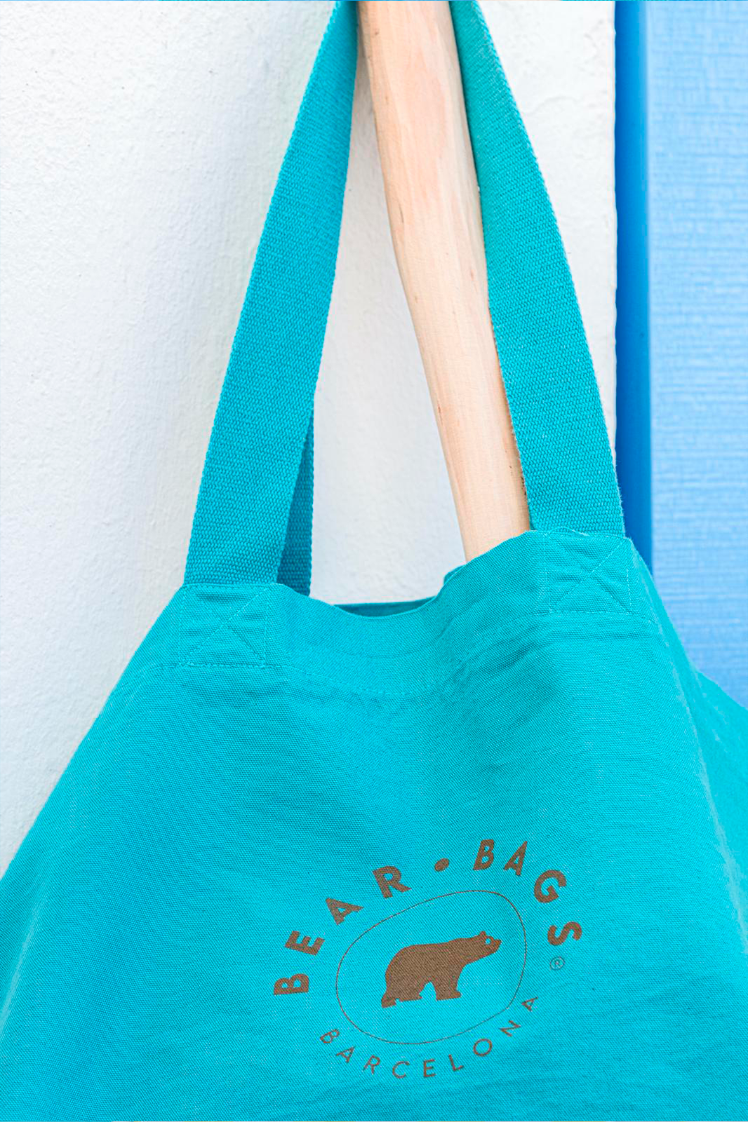 SHOPPER BAG TURQUOISE