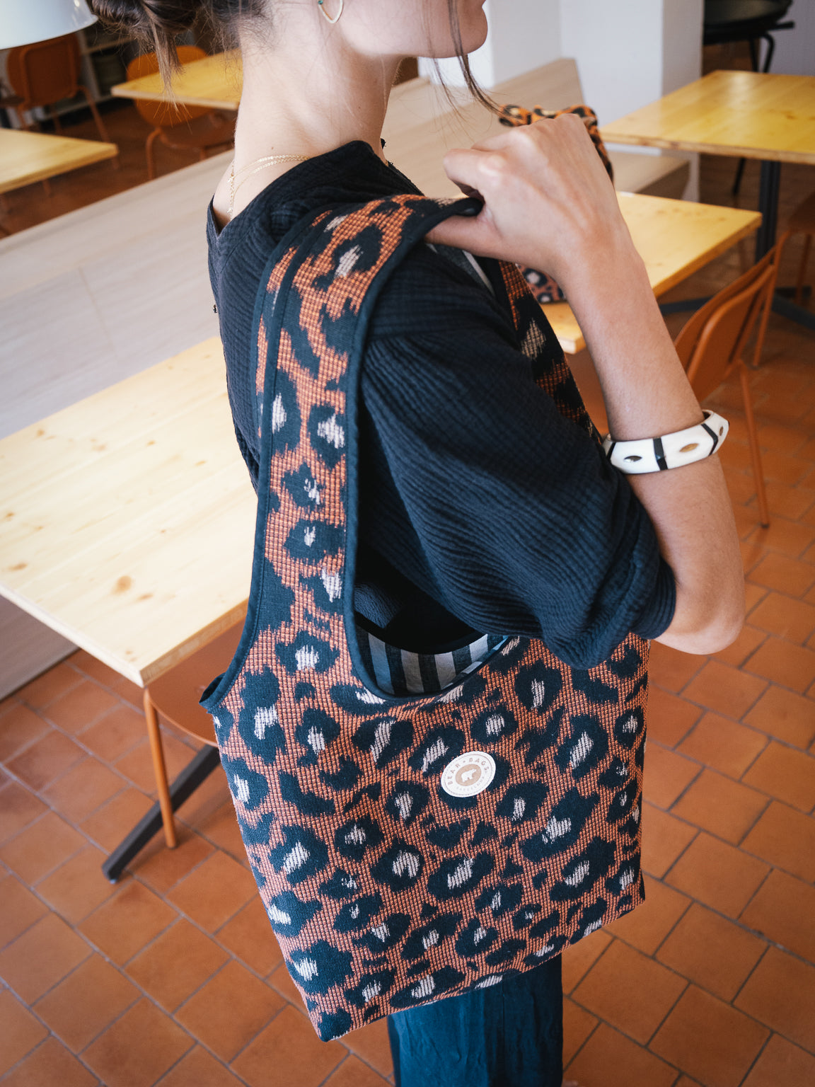 TOTE BAG ANIMAL PRINT