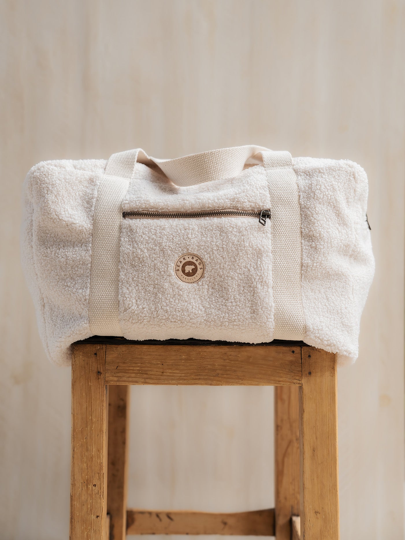 TRAVEL BAG SHERPA WHITE
