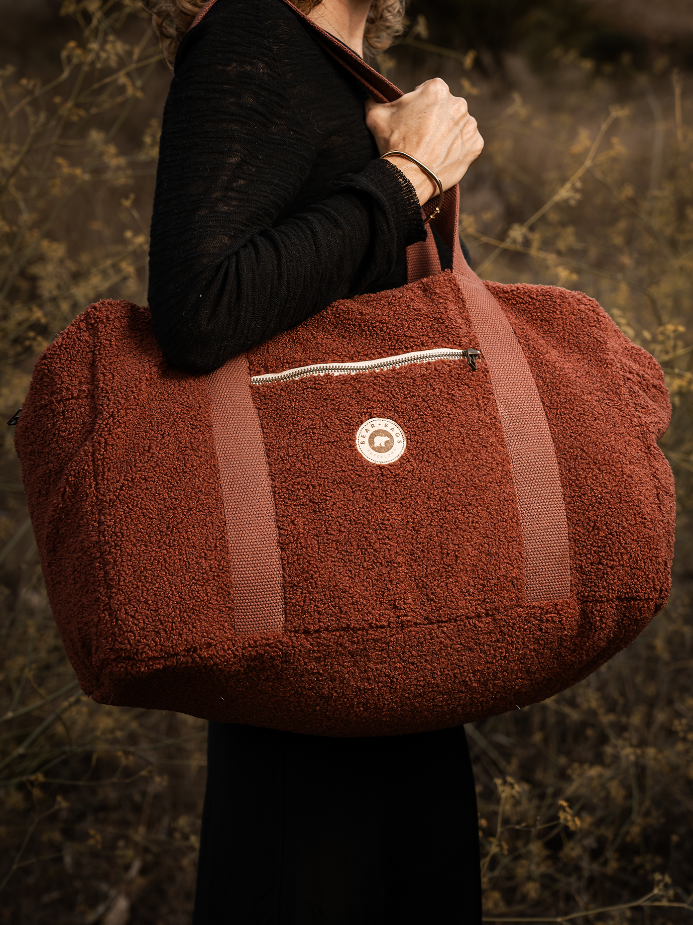 TRAVEL BAG SHERPA RED