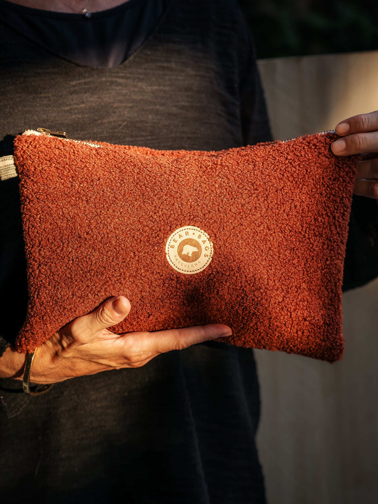 LITTLE BAG SHERPA RED (TALLA L)
