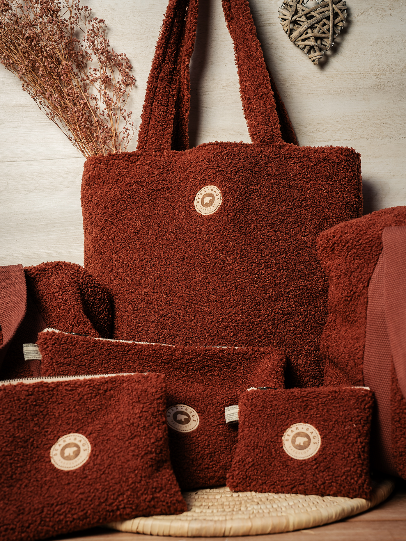 LITTLE BAG SHERPA RED (TALLA M)