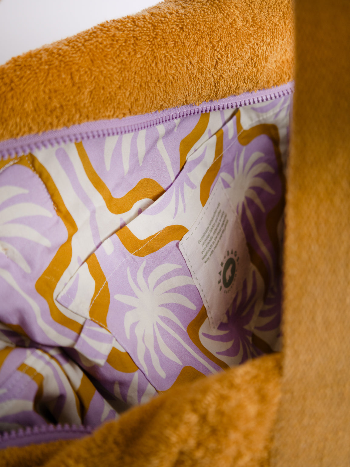 CABIN BAG PALM BEACH MUSTARD