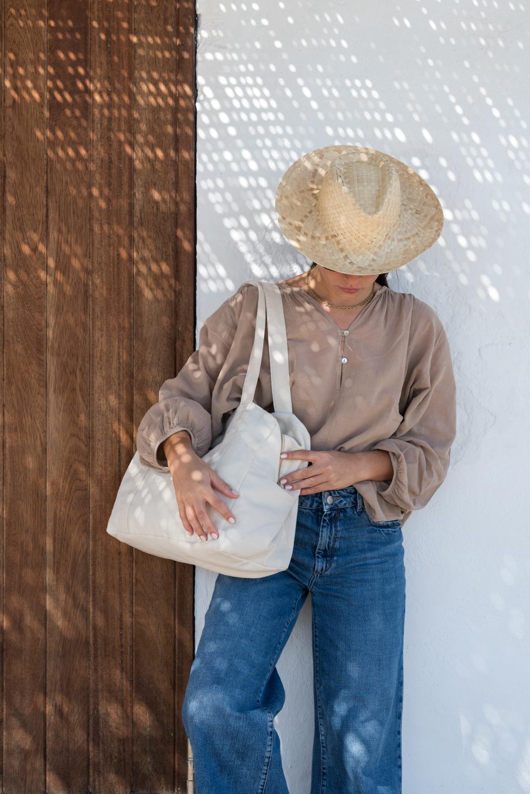 CABIN BAG WHITE