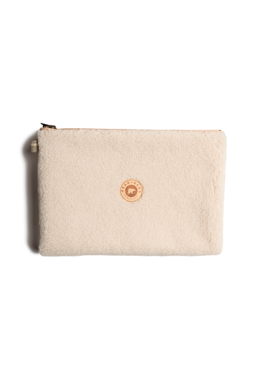 LITTLE BAG SHERPA WHITE (TALLA L)