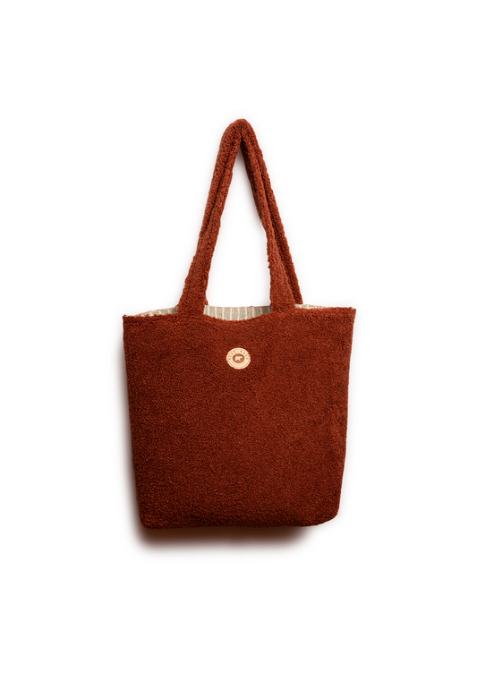 TOTE BAG SHERPA RED