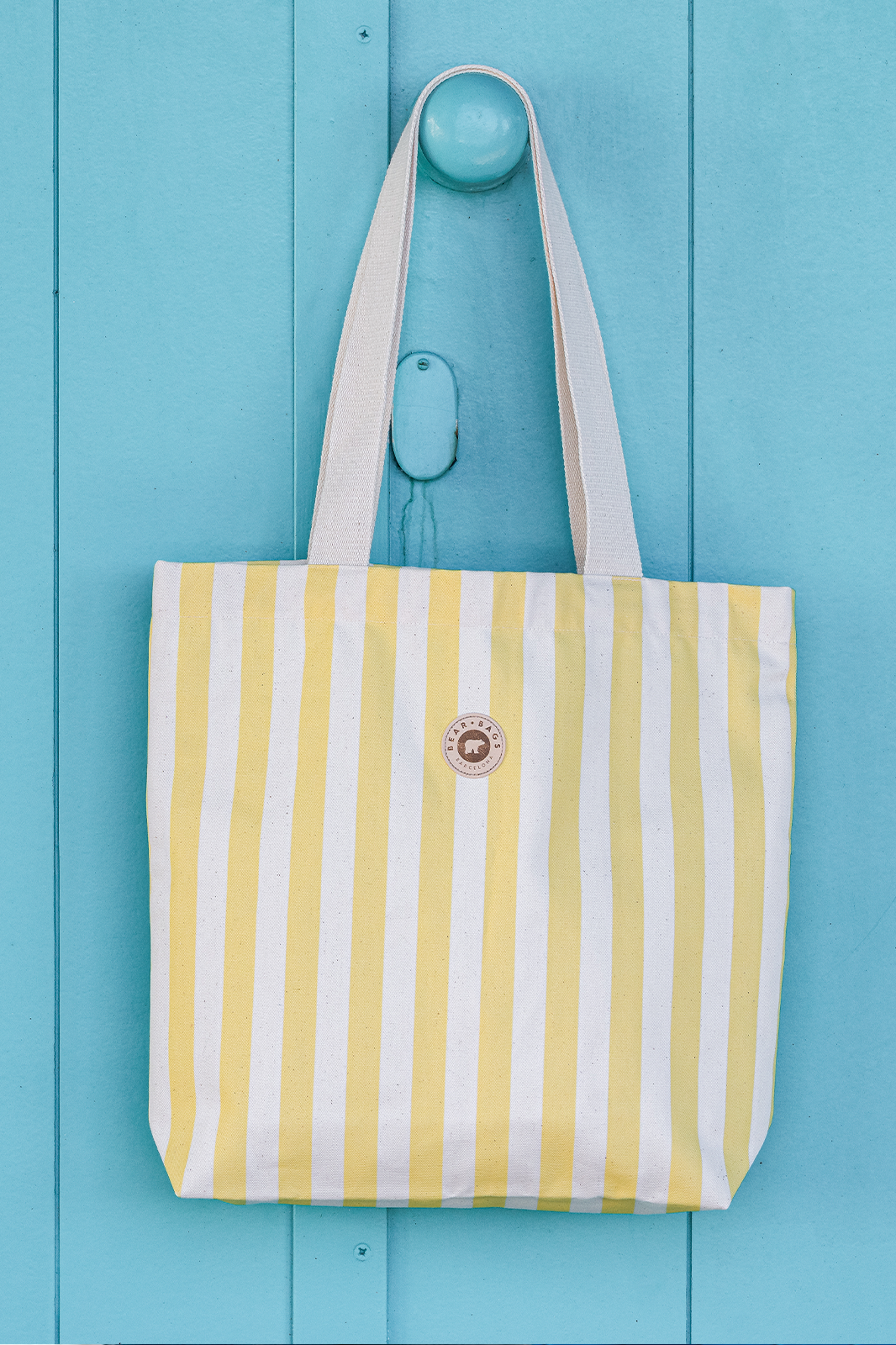 TOTE BAG STRIPES YELLOW