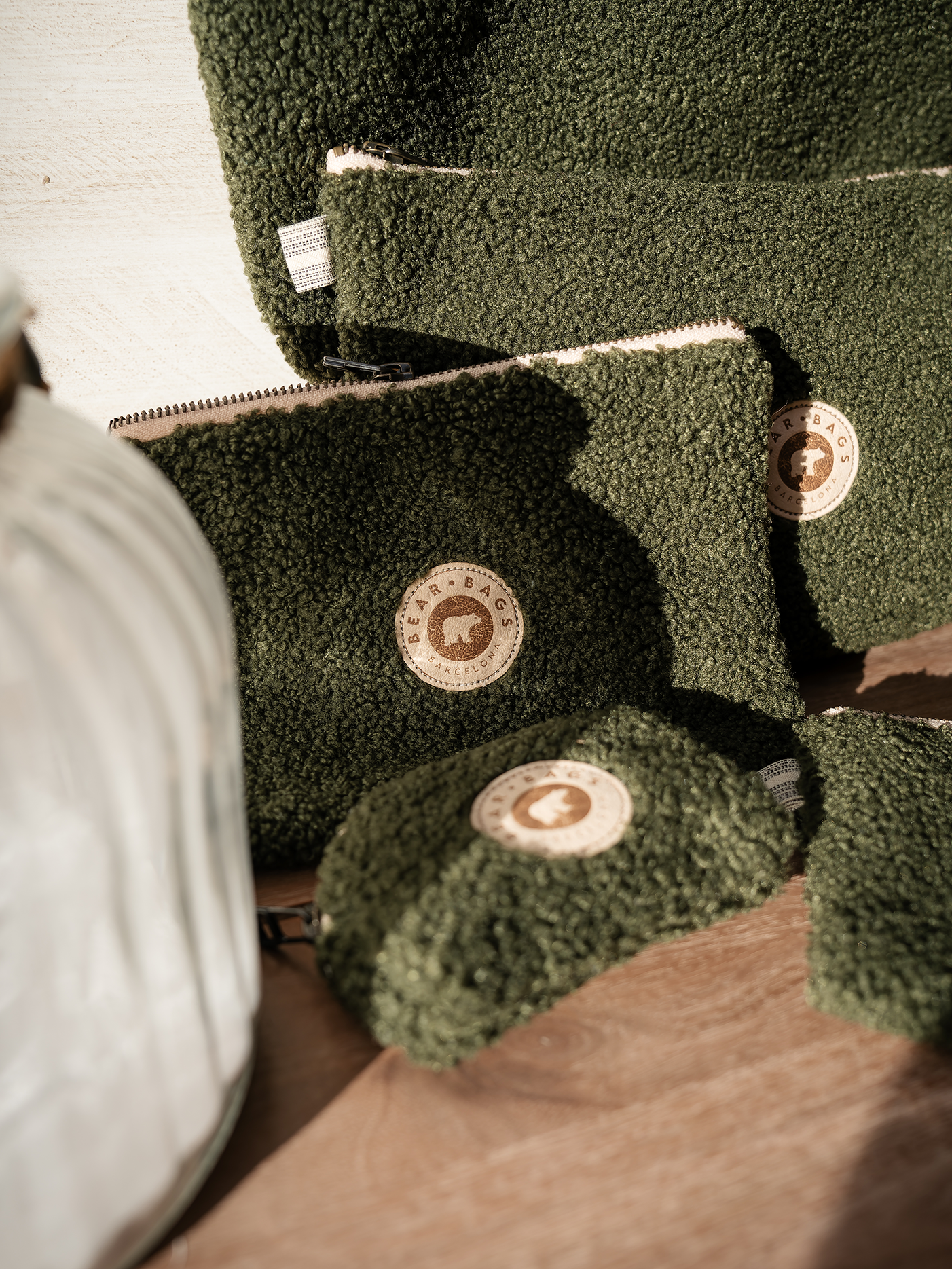 LITTLE BAG SHERPA GREEN (TALLA L)