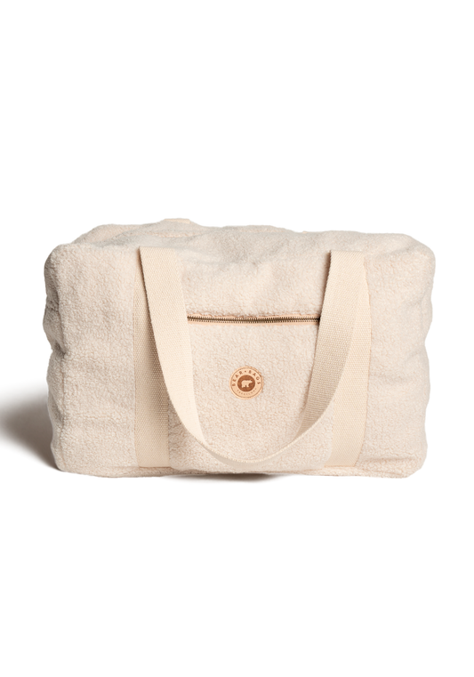 TRAVEL BAG SHERPA WHITE