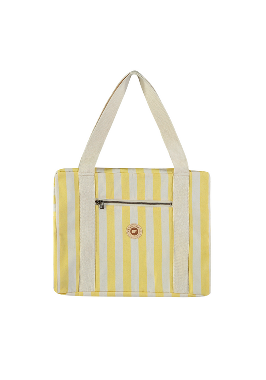 CABIN BAG STRIPES YELLOW