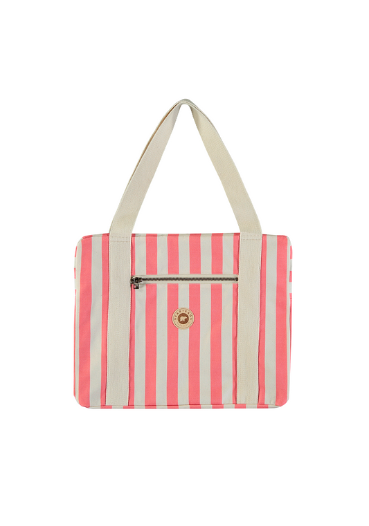 CABIN BAG STRIPES PINK